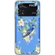 Прозрачный чехол BoxFace Xiaomi Poco M4 Pro 4G Spring Bird