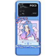 Прозрачный чехол BoxFace Xiaomi Poco M4 Pro 4G The Sakuras Will Cry For You