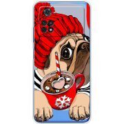 Прозрачный чехол BoxFace Xiaomi Poco M4 Pro 4G Winter Puggy