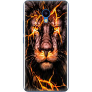 Чехол Uprint Meizu M5 Fire Lion