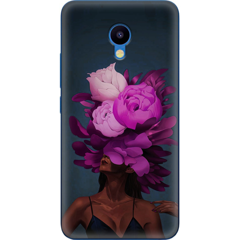 Чехол Uprint Meizu M5 Exquisite Purple Flowers