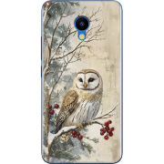 Чехол Uprint Meizu M5 Christmas Owl