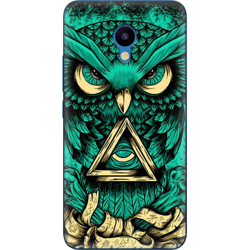 Чехол Uprint Meizu M5 Masonic Owl