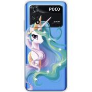 Чехол со стразами BoxFace Xiaomi Poco M4 Pro 4G Unicorn Queen