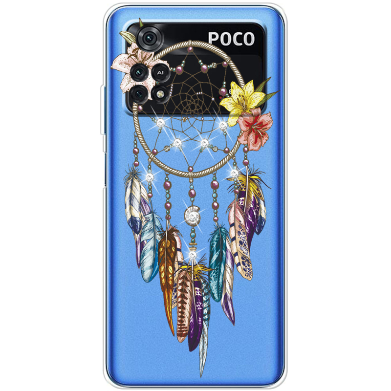 Чехол со стразами BoxFace Xiaomi Poco M4 Pro 4G Dreamcatcher