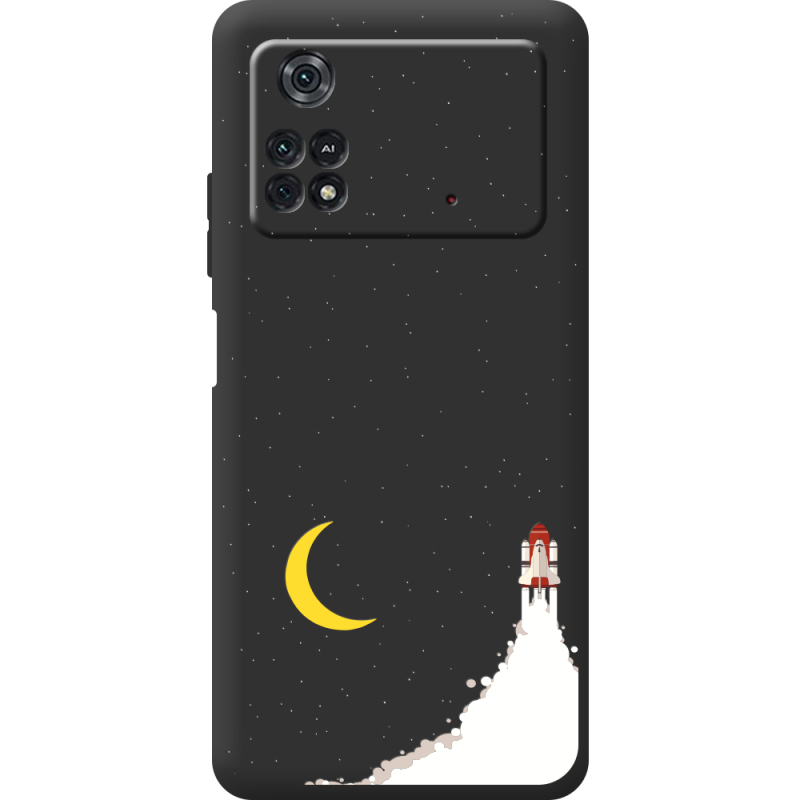 Черный чехол BoxFace Poco M4 Pro 4G Meet The Stars