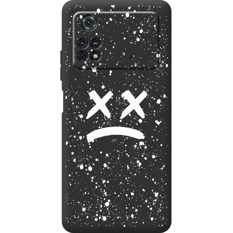 Черный чехол BoxFace Poco M4 Pro 4G Sad Way