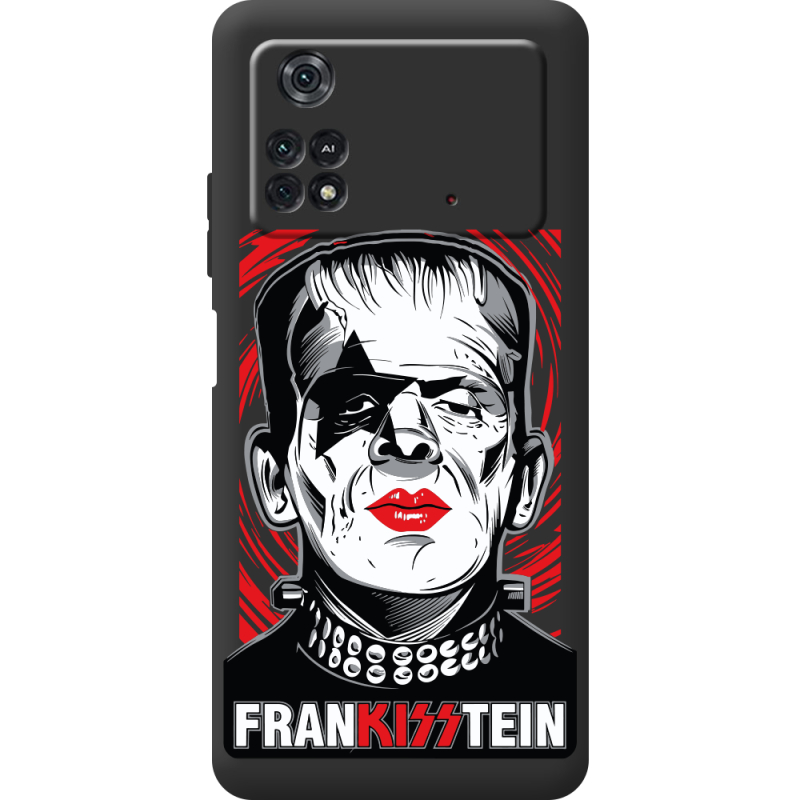 Черный чехол BoxFace Poco M4 Pro 4G Frankisstein