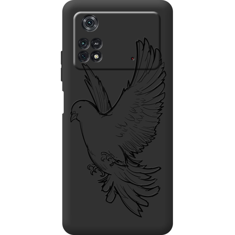 Черный чехол BoxFace Poco M4 Pro 4G Dove