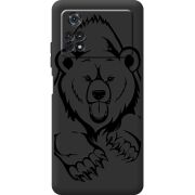 Черный чехол BoxFace Poco M4 Pro 4G Grizzly Bear