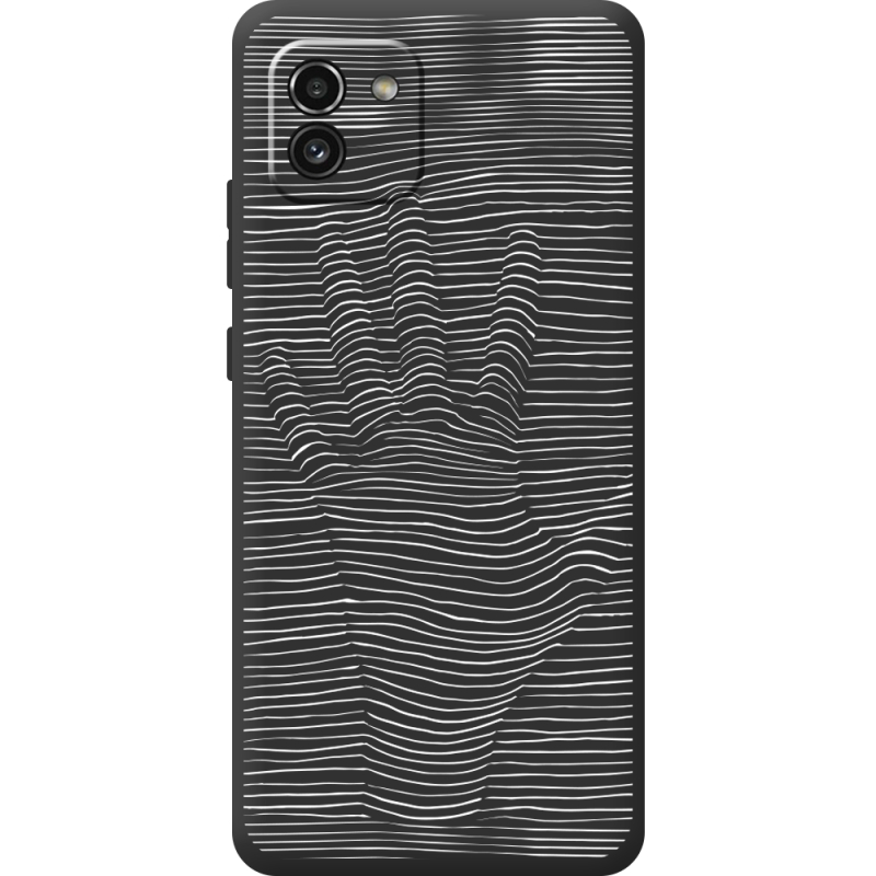 Черный чехол BoxFace Samsung Galaxy A03 (A035) Optical Hand