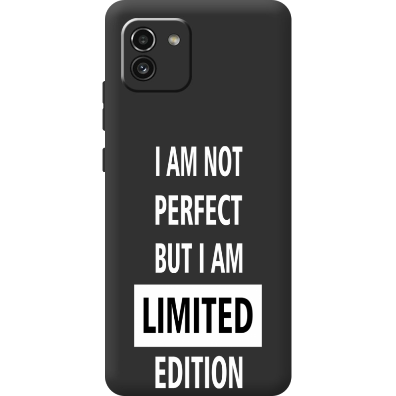 Черный чехол BoxFace Samsung Galaxy A03 (A035) Limited Edition