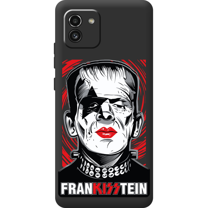 Черный чехол BoxFace Samsung Galaxy A03 (A035) Frankisstein