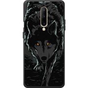 Черный чехол BoxFace OnePlus 7 Pro Wolf