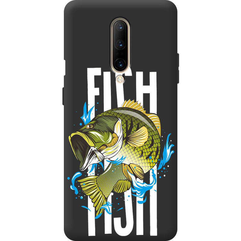 Черный чехол BoxFace OnePlus 7 Pro Fish