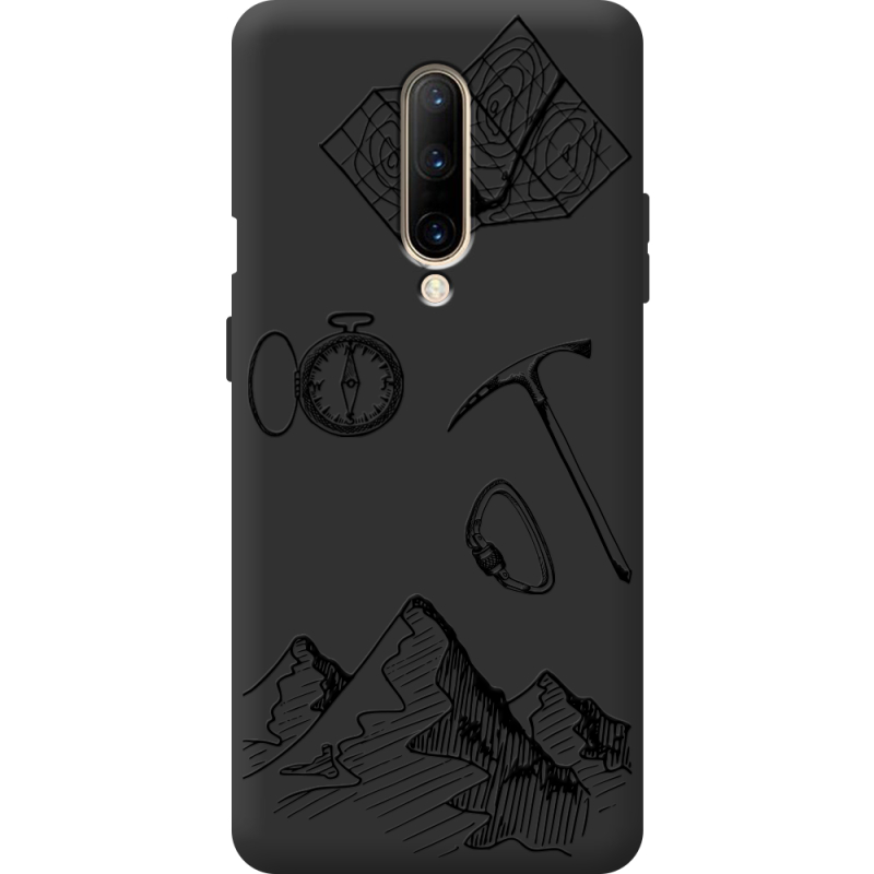 Черный чехол BoxFace OnePlus 7 Pro Mountains