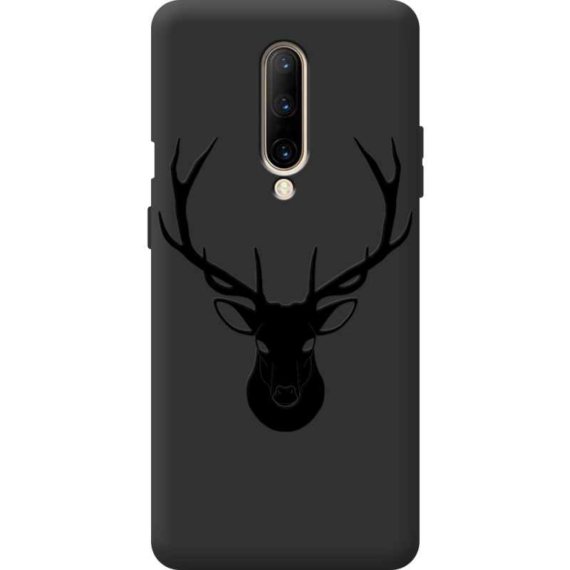 Черный чехол BoxFace OnePlus 7 Pro Deer