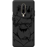 Черный чехол BoxFace OnePlus 7 Pro Bear King