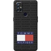 Черный чехол BoxFace OnePlus Nord N10 Tommy Print