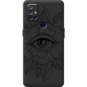 Черный чехол BoxFace OnePlus Nord N10 Eye