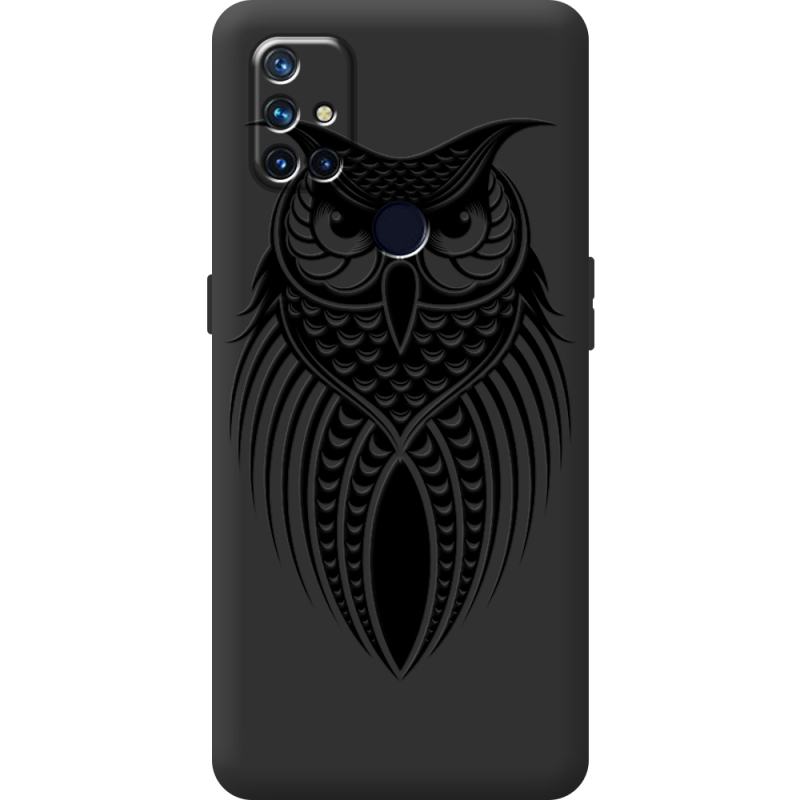 Черный чехол BoxFace OnePlus Nord N10 Owl