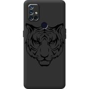 Черный чехол BoxFace OnePlus Nord N10 Tiger