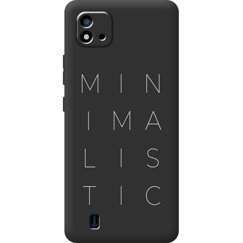 Черный чехол BoxFace Realme C11 2021 Minimalistic