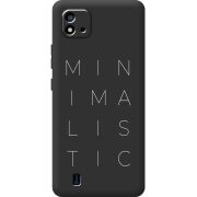 Черный чехол BoxFace Realme C11 2021 Minimalistic