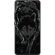 Черный чехол BoxFace Realme C11 2021 Wolf