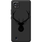 Черный чехол BoxFace Realme C11 2021 Deer