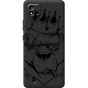 Черный чехол BoxFace Realme C11 2021 Bear King