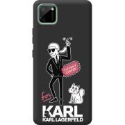 Черный чехол BoxFace Realme C11 For Karl