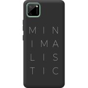 Черный чехол BoxFace Realme C11 Minimalistic