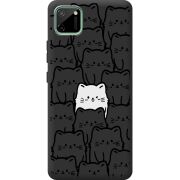 Черный чехол BoxFace Realme C11 