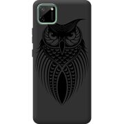 Черный чехол BoxFace Realme C11 Owl