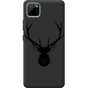 Черный чехол BoxFace Realme C11 Deer