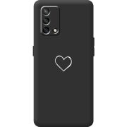 Черный чехол BoxFace OPPO A74 My Heart