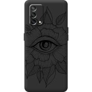 Черный чехол BoxFace OPPO A74 Eye