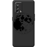 Черный чехол BoxFace OPPO A74 Planet