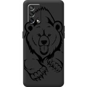 Черный чехол BoxFace OPPO A74 Grizzly Bear