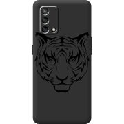 Черный чехол BoxFace OPPO A74 Tiger