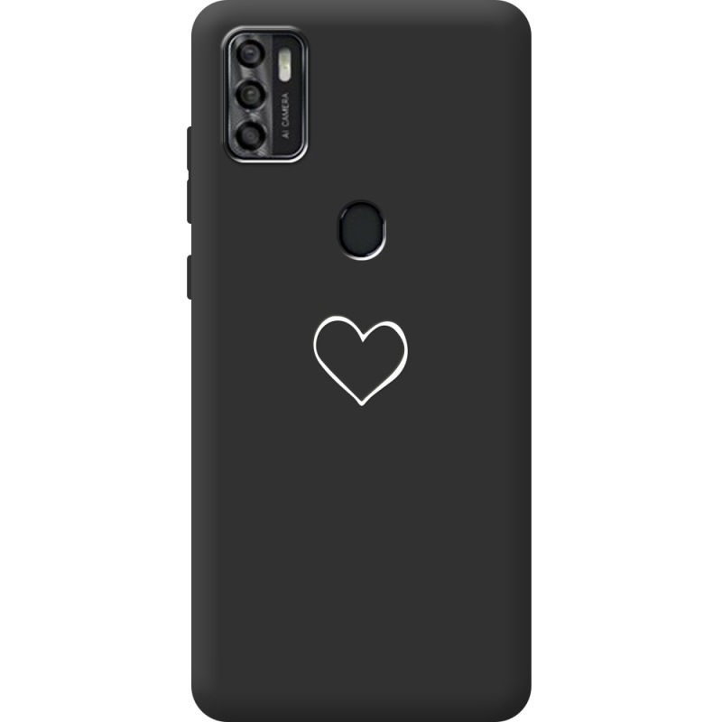 Черный чехол BoxFace ZTE Blade A7S 2020 My Heart