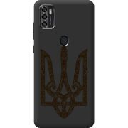 Черный чехол BoxFace ZTE Blade A7S 2020 Ukrainian Trident