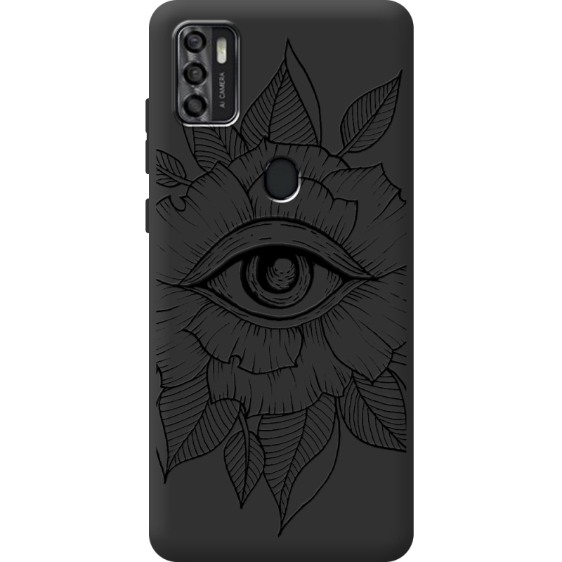 Черный чехол BoxFace ZTE Blade A7S 2020 Eye