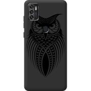 Черный чехол BoxFace ZTE Blade A7S 2020 Owl