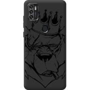 Черный чехол BoxFace ZTE Blade A7S 2020 Bear King