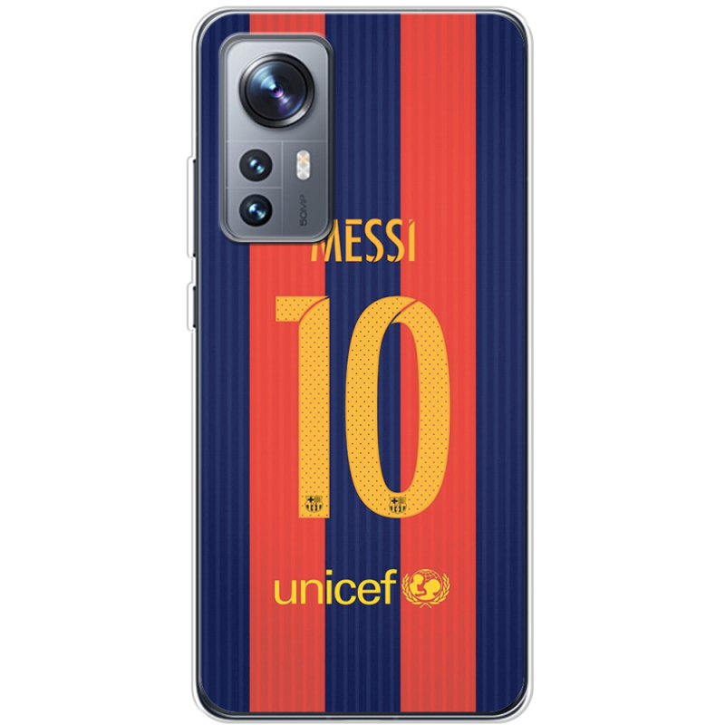 Чехол BoxFace Xiaomi 12 / 12X Messi 10