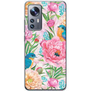 Чехол BoxFace Xiaomi 12 / 12X Birds in Flowers