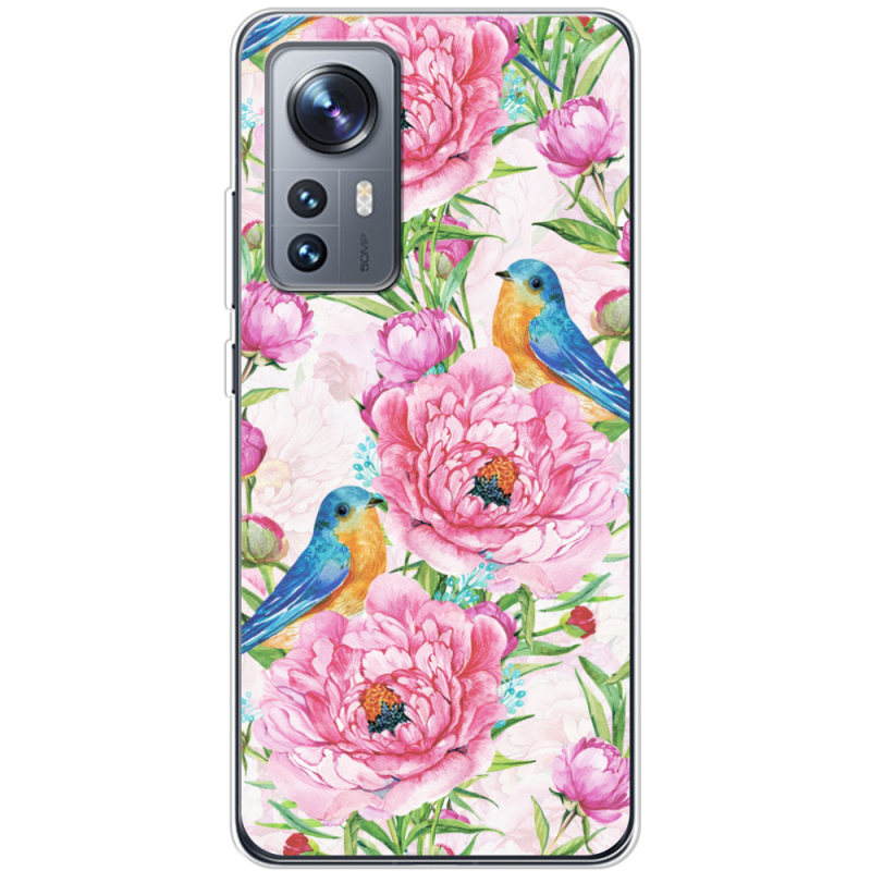 Чехол BoxFace Xiaomi 12 / 12X Birds and Flowers