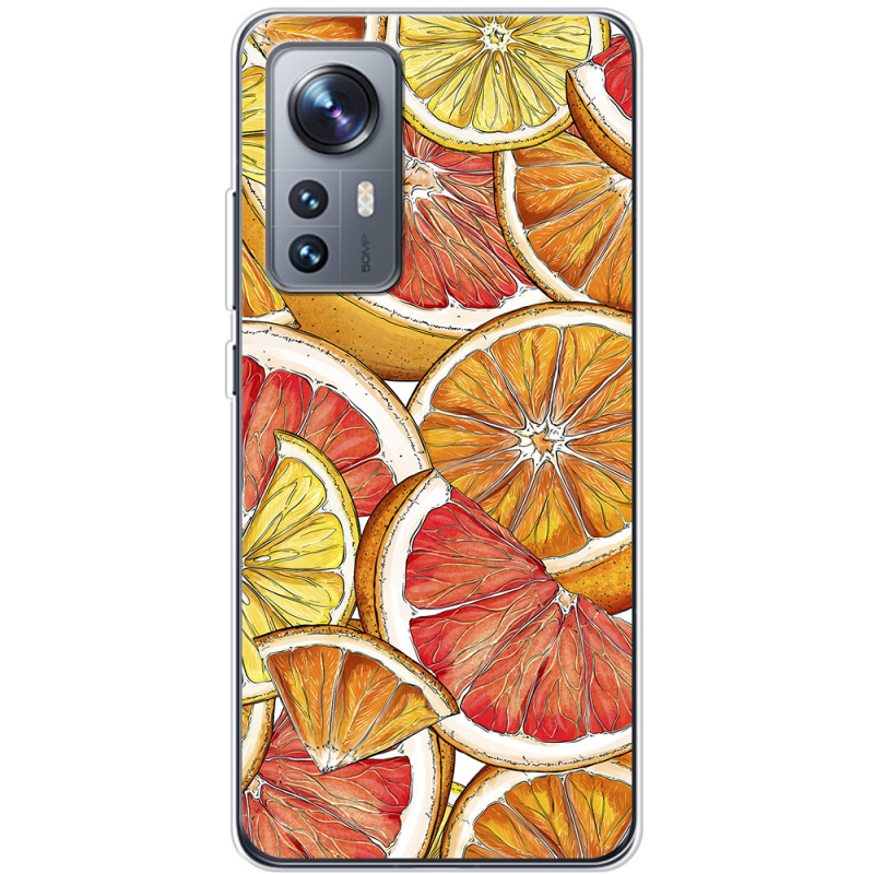 Чехол BoxFace Xiaomi 12 / 12X Citrus Pattern